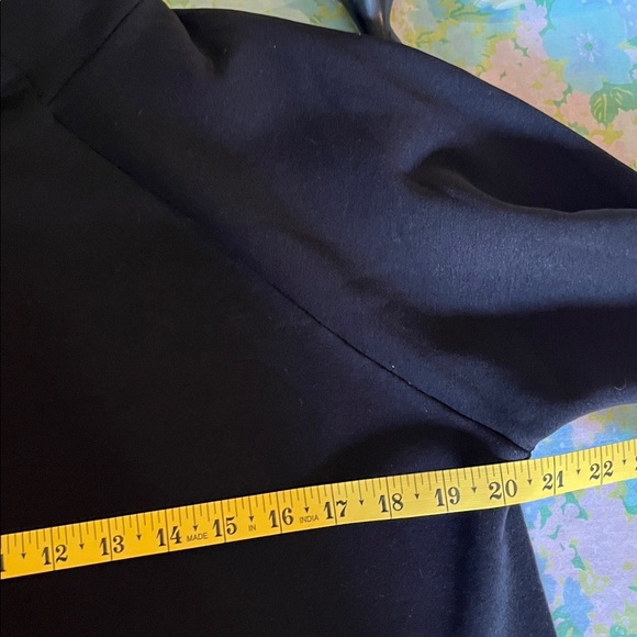 Athleta | Polartech Funnel Neck Sweatshirt Black Medium Workout Athleisure Yoga - Picture 9 of 11